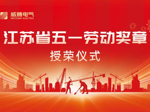 喜报！！！蒋文功董事长荣获“2024年江苏省五一劳动奖章”
